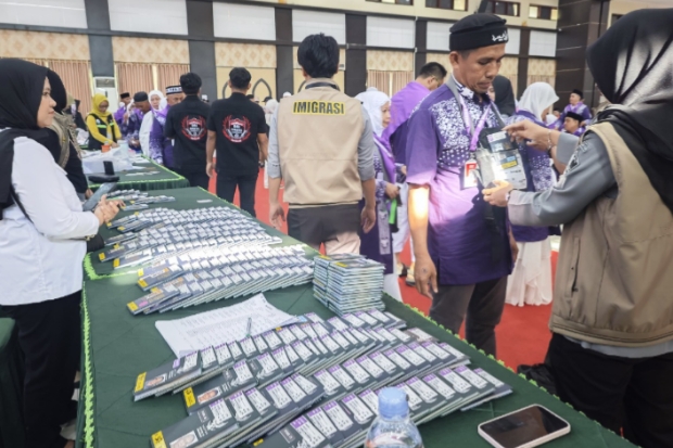 Imigrasi Makassar Sukses Kawal Proses Pemberangkatan JCH 2025
