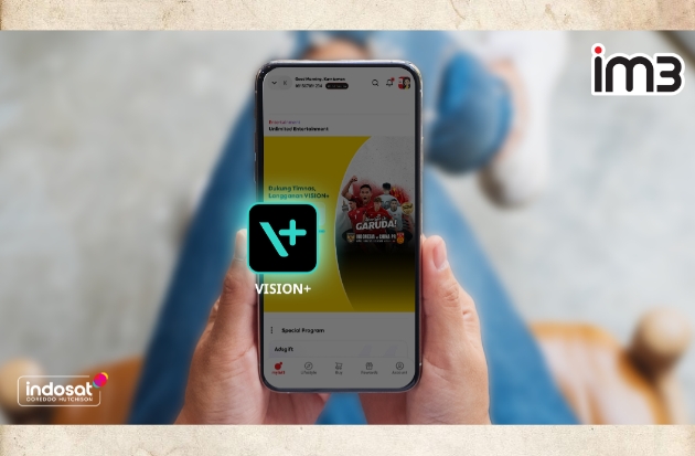Kolaborasi VISION+ dan Indosat Hadirkan Konten Digital Berkualitas