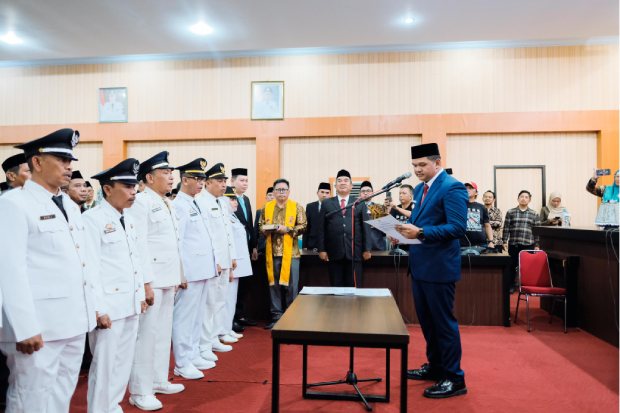 Lantik 64 Pejabat, Bupati Bantaeng Uji Nurdin Ungkap Masih Ada Mutasi Susulan
