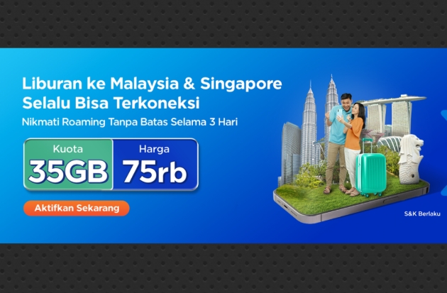 XLSMART Luncurkan Paket Roaming Super Jumbo untuk Singapura & Malaysia