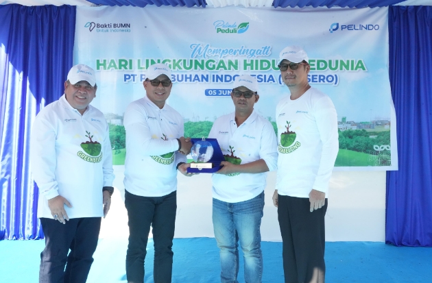 Aksi Nyata! Pelindo & Pemkot Makassar Tanam Ribuan Bougenville di Hari Lingkungan Hidup