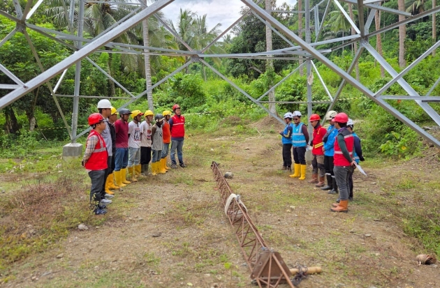 PLN UIP Sulawesi Tinjau Proyek SUTT 150 kV Palu–Tambu, Pastikan K3 Terlaksana