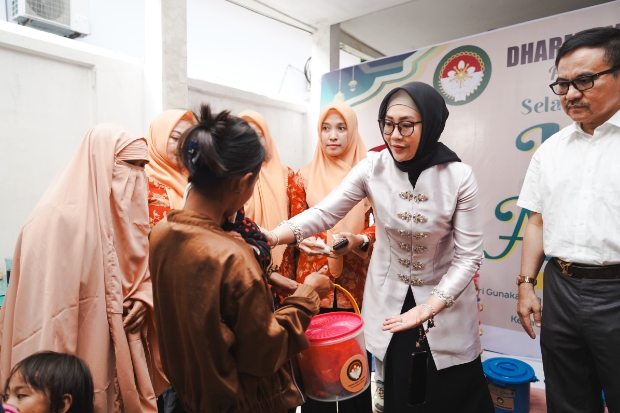 Sekda Sulsel Apresiasi Kurban Mandiri DWP Sulsel, Prioritaskan Anak Stunting Binaan ASN