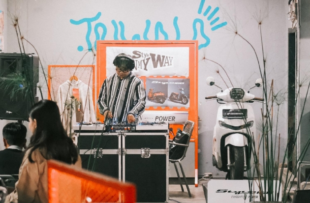 Honda Stylo Ramaikan Kafe Hits Makassar Lewat Event Fashionable 'Stylo On My Way'