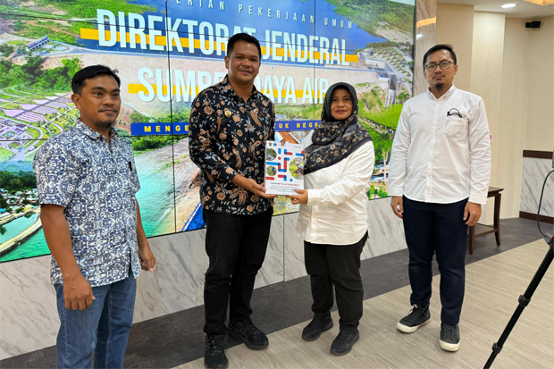 Wujudkan Swasembada Pangan, Bupati Bantaeng Uji Nurdin Temui Dirjen Sumber Daya Air