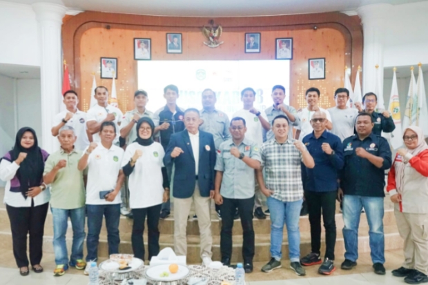 Kadis Parmudora Harap Pimpinan Baru KONI Lutim Cetak Atlet Muda Berprestasi