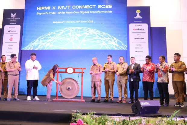 Bupati Wajo Hadiri Pembukaan HIPMI MVT Connect 2025