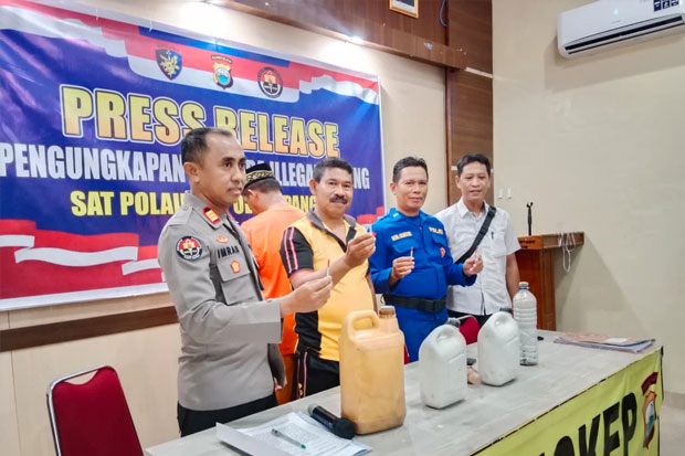 Warga Pulau di Pangkep Diamankan Karena Lakukan Illegal Fishing
