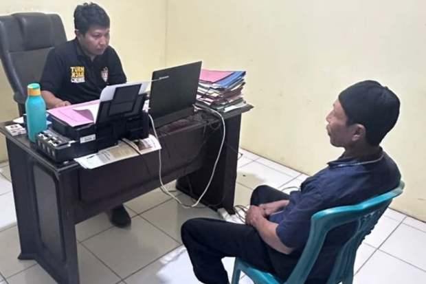 Penyidik Polsek Kelara Periksa Terduga Pelaku Penganiayaan Jenetallasa