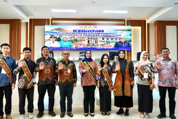 Pemkab Luwu Timur Gelar Pemilihan Duta Anak 2025, Ini Pemenangnya