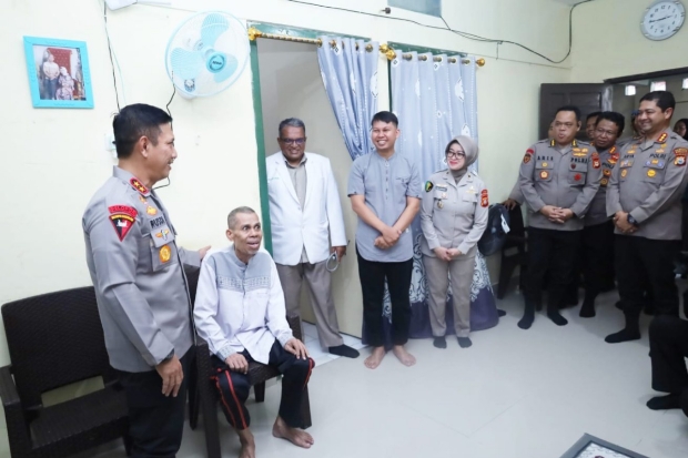Jelang HUT Bhayangkara ke-79, Kapolda Anjangsana ke Rumah Purnawirawan