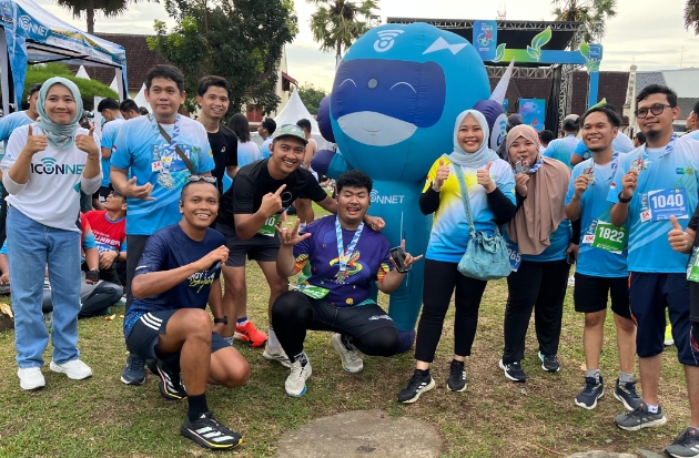 Sukseskan PLN Mobile Run, Icon Plus Dukung Kelancaran Internet hingga Promo Spesial