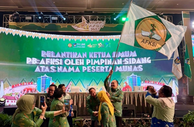 Munas AFKSI ke-22 Sukses Digelar di Makassar, Dekan FK UMI Terpilih Jadi Ketua Baru