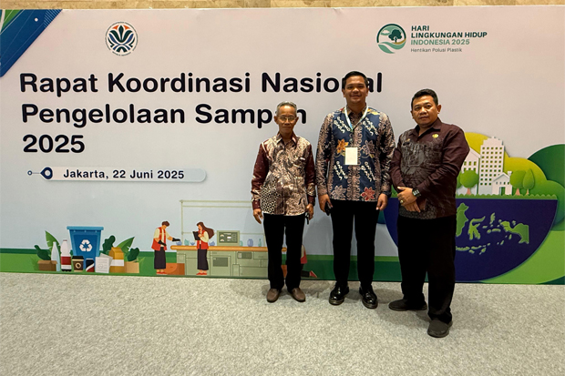 Dibuka Menteri Lingkungan Hidup, Bupati Uji Nurdin Hadiri Rakor Pengeloaan Sampah