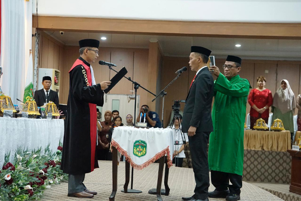 Siddiq BM Resmi Diganti, Jihadin Paruge Dilantik jadi Wakil Ketua DPRD Lutim