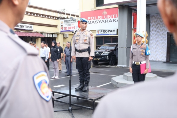 Kasi Propam Polrestabes Makassar Ingatkan Anggota Jaga Integritas