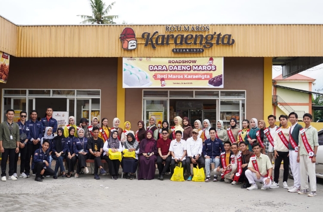 Roti Maros Karaengta Sambut 30 Finalis Duta Wisata Dara Daeng Maros 2025