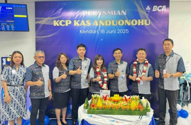 Perluas Akses Layanan Finansial, BCA Hadirkan Kantor Kas Baru di Kendari