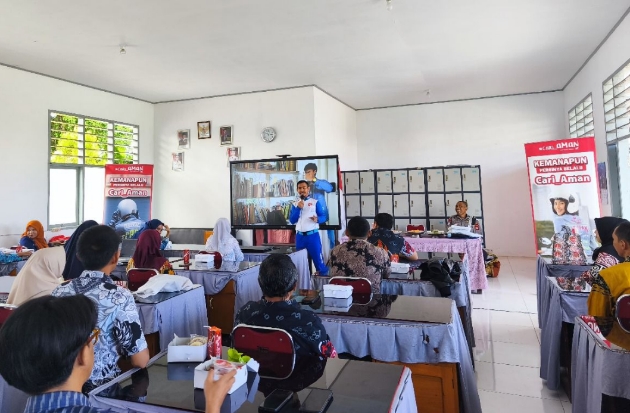 Edukasi Safety Riding Sasar Pegawai Dinas Pendidikan Sulsel