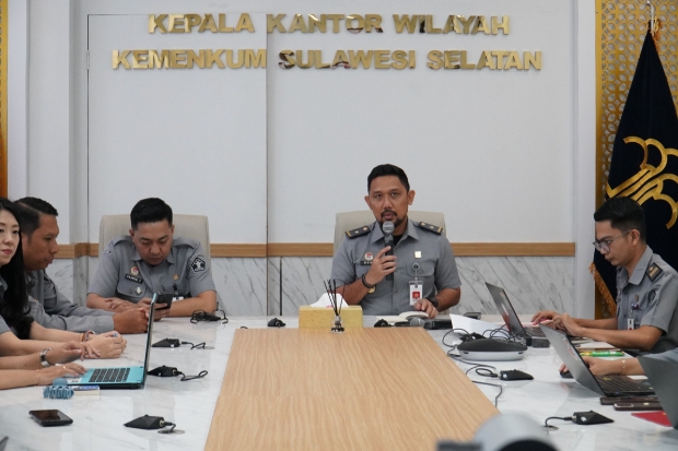 Kemenkum Sulsel Matangkan Penyusunan SOP dan Alur Pelayanan