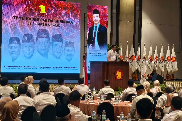 Temu Kader Gerindra Sulsel, Dukungan Presiden Prabowo 2 Periode Menguat
