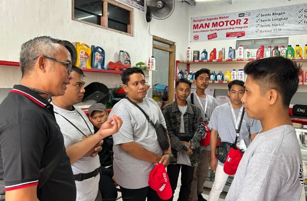 Yayasan AHM Latih Puluhan UMKM Bengkel Motor untuk Dorong Ekonomi & Lapangan Kerja