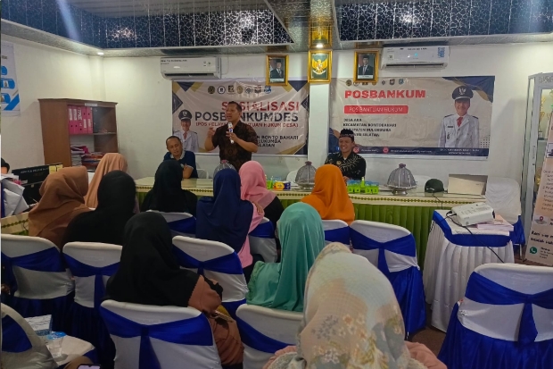 Kanwil Kemenkum Sulsel Perkuat Peran Kelompok Kadarkum di Desa Ara