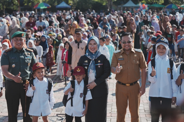 Pemkab Gowa Realisasikan Program Seragam Gratis, Jangkau 20.390 Siswa