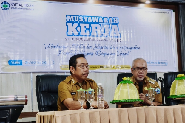 Wabup Sahabuddin Buka Musker SDIT Al-Ihsan Wahdah Islamiyah