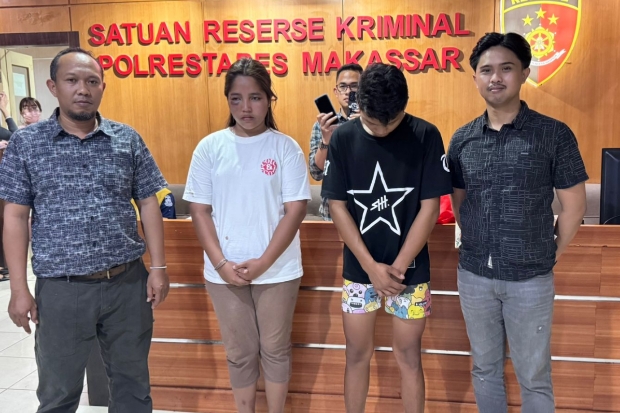 Pria di Makassar Aniaya Pacar Gegera Dimintai Uang