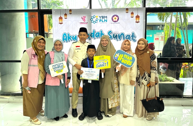 Khitan Sehat Ceria PLN Lampaui Target, Diikuti 110 Anak
