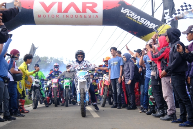 960 Rider Ikut Berpartisipasi di Ajang Trail Adventure Beautiful Malino