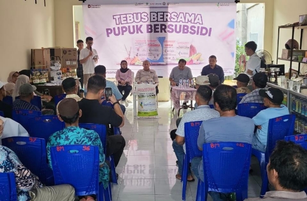 Pupuk Indonesia & Kementan Ajak 87 Ribu Petani di Gowa Segera Tebus Pupuk Subsidi