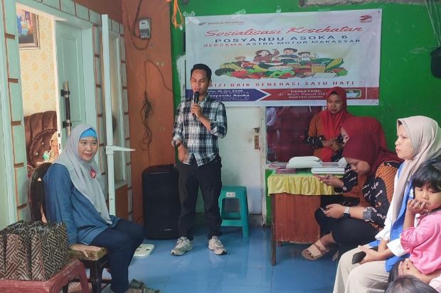 Astra Motor Sulsel Gelar Sosialisasi Gizi untuk Mencegah Stunting