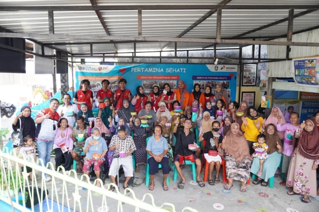 Pertama & Satu-satunya! Pertamina Hadirkan Posyandu 3 Generasi di Parepare