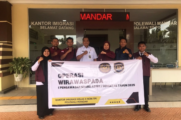 Serentak se-Indonesia, Imigrasi Polman Gelar Operasi Wiraswaspada