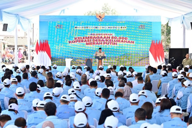 Prabowo Resmikan 80.081 Koperasi Desa/Kelurahan Merah Putih