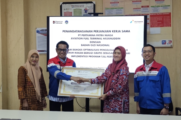 Pertamina AFT Hasanuddin Ubah Limbah MBG Jadi Pakan Ternak