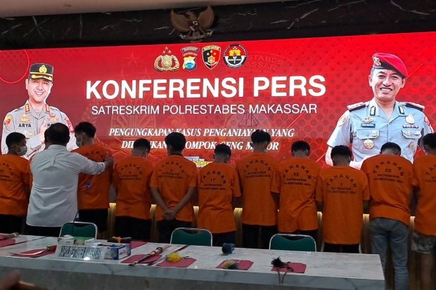 Puluhan Anggota Geng Motor Serang Warga Secara Brutal Mayoritas Pelajar
