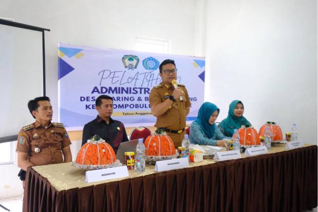 Wabup Darmawangsyah Buka Pelatihan Administrasi PKK di Kecamatan Tompobulu
