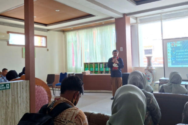 Klinik Zahra Farma Bone Jalani Visitasi Layanan Vaksin Internasional