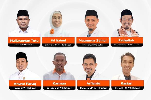 Waka DPRD Makassar Anwar Faruq Jabat Ketua DPW PKS Sulsel