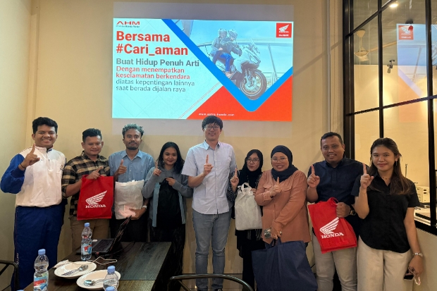 Jelang Honda OMR 2025, Asmo Sulsel Berikan Edukasi Safety Riding kepada Jurnalis