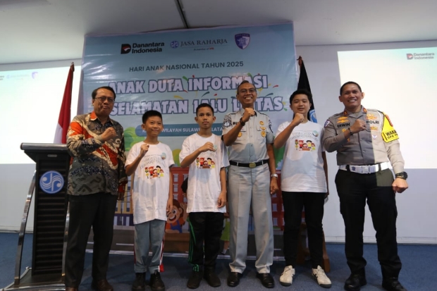 Jasa Raharja Sulsel Ajak Pelajar SMP Jadi Duta Informasi Keselamatan Lalu Lintas