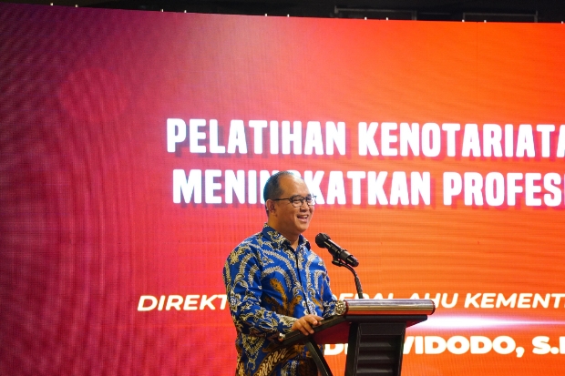 Dirjen AHU Dorong Transformasi Digital Layanan Kenotariatan