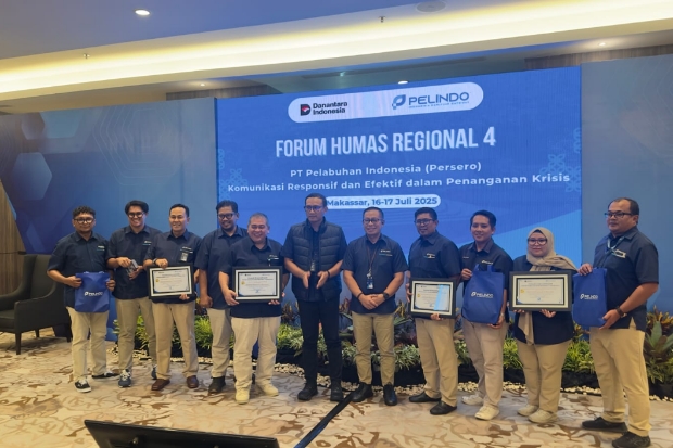 Forum Humas 2025: Penghargaan untuk 4 Cabang Terbaik Pelindo Regional 4