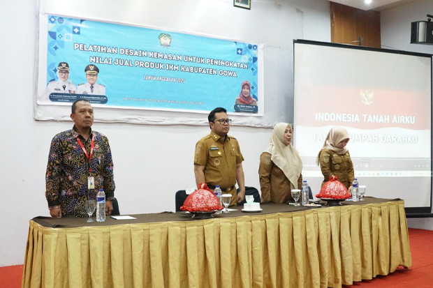 Promosikan Produk UMKM ke Pasar Modern, Wabup Gowa Minta Pelaku Usaha Tingkatkan Kualitas Kemasan