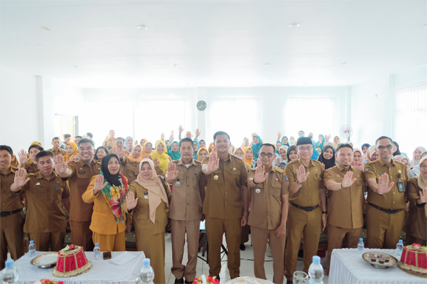 Optimis Angka Stunting Menurun, Bupati Uji Nurdin Apresiasi Hadirnya Tenaga Pendamping Gizi Desa