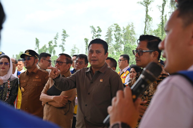 Komisi V DPR RI Tinjau Pembangunan Infrastruktur dan Transportasi di IKN