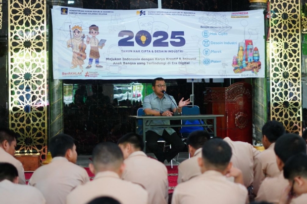 Ratusan Pelajar SMA Al Fityan Gowa Dieedukasi Terkait Kekayaan Intelektual